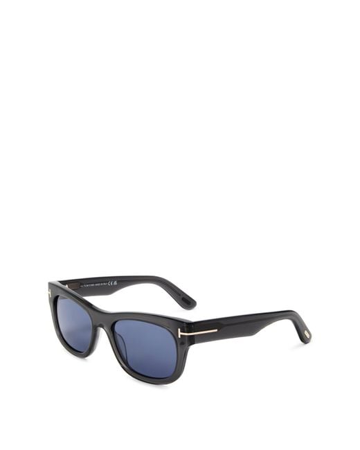 Tom Ford Blue Marshall Rectangle Sunglasses for men