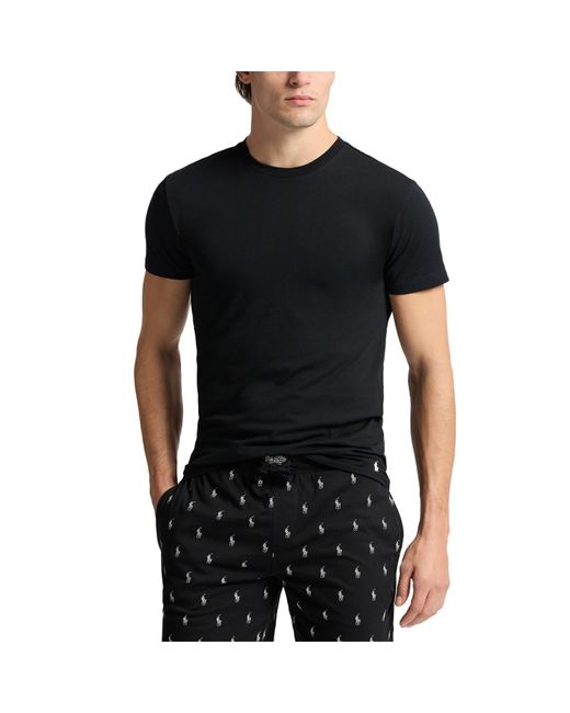 Polo Ralph Lauren Black 3-Pack T-Shirts for men