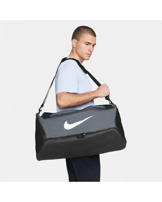Nike Black Brasilia Medium Holdall for men