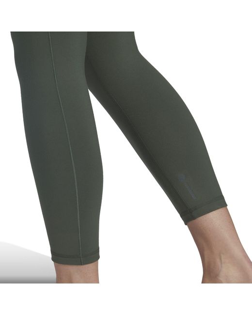 Adidas Green Yoga Studio 7/8 Leggings