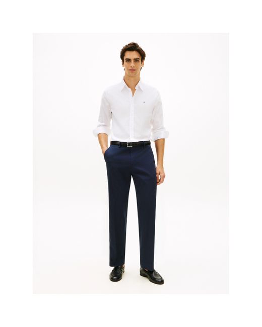 Tommy Hilfiger Blue Suit Trousers for men