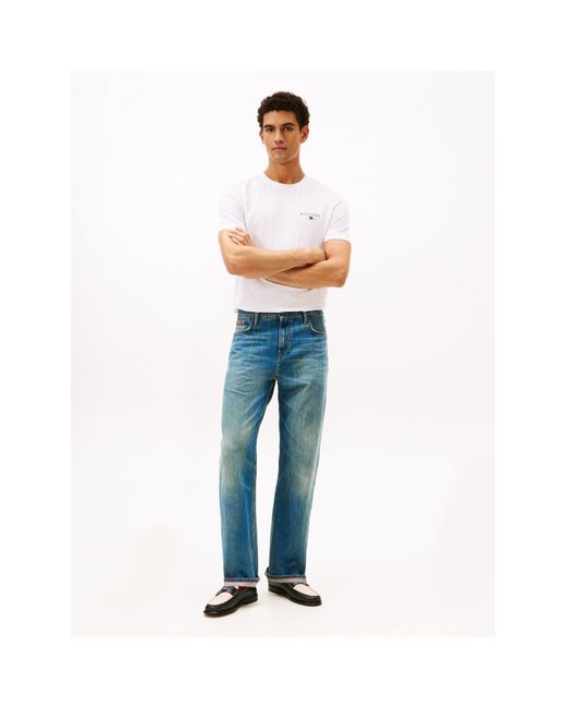 Tommy Hilfiger White Brand Love T-Shirt for men