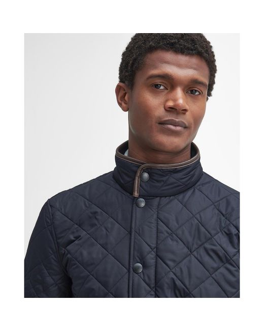 Barbour Blue Powell Jacket for men