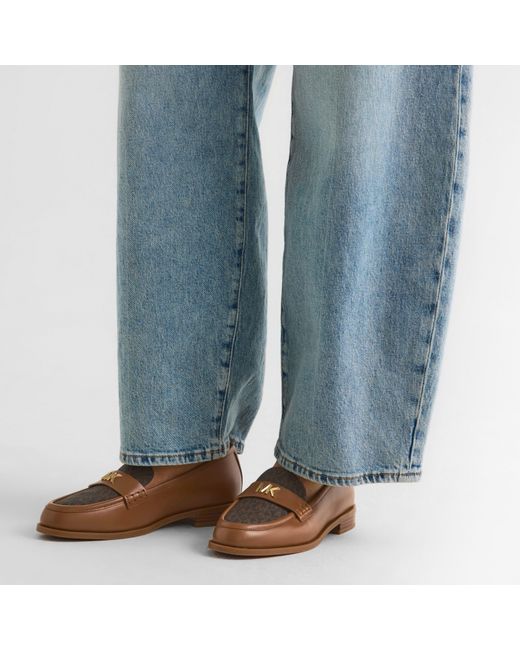 MICHAEL Michael Kors Brown Mmk Lex Loafer Ld54