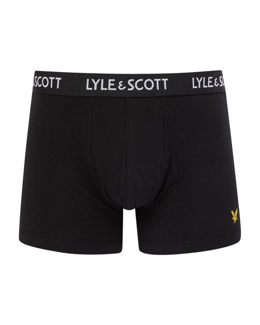 Lyle & Scott Black Core Trunk for men