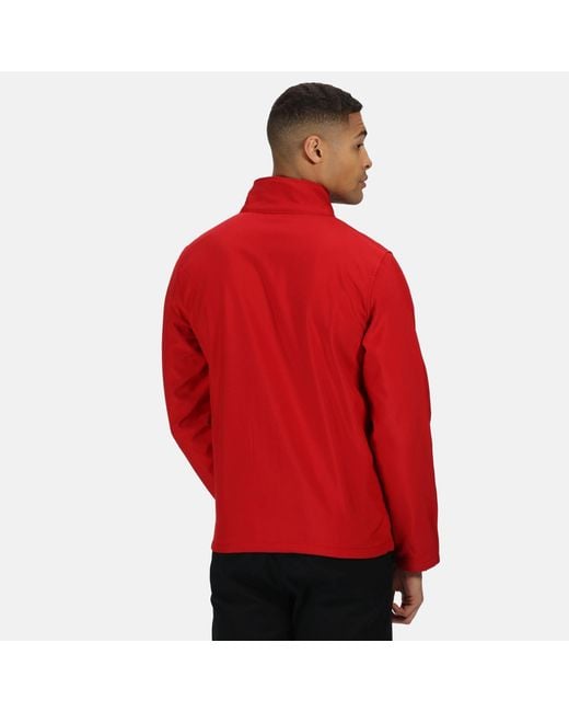 Regatta Red Ablaze Printable Softshell Jacket for men