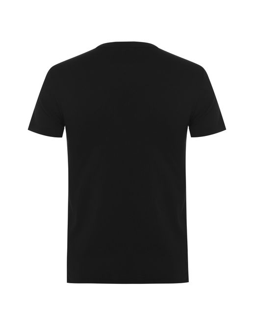 Tom Ford Black Cotton Crew T-shirt for men