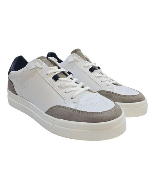 Loyalti White Braid Low-Top Trainers for men