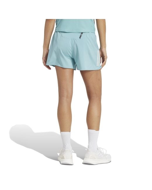 Adidas Blue Own The Run Shorts