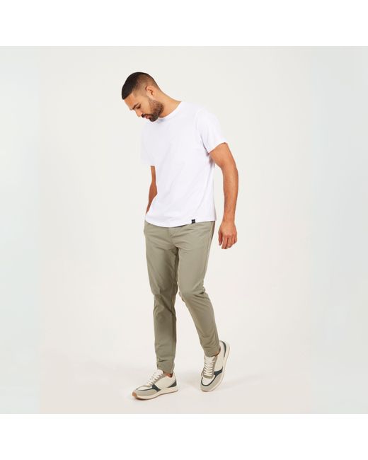 Brave Soul Green Brave Casual Chino Trousers for men