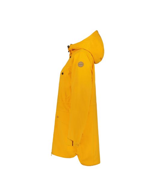 Icepeak Yellow Minier Waterproof Insulated Puffer Jacket