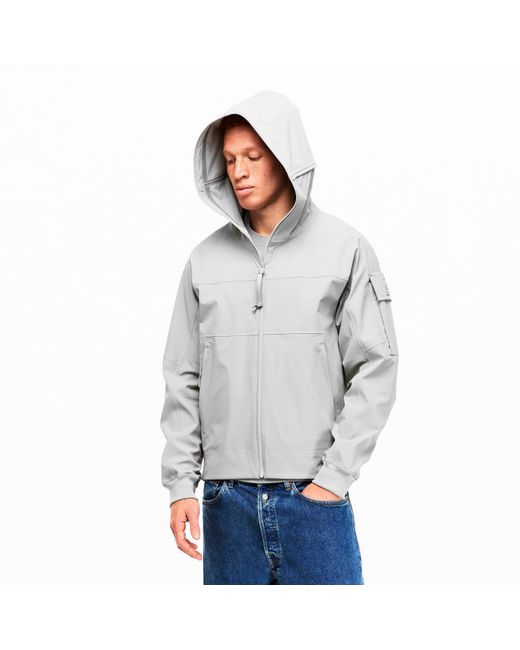 CP COMPANY METROPOLIS Gray Cpcm Shell Hood Jkt Sn61 for men