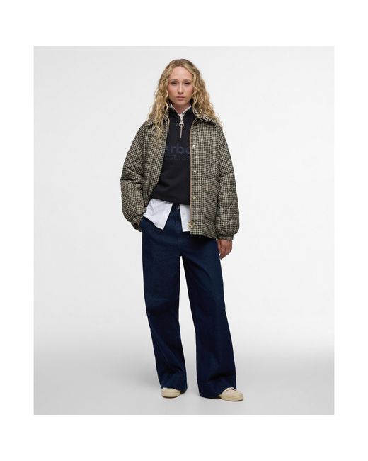 Barbour Black Laoise Quilted Jacket