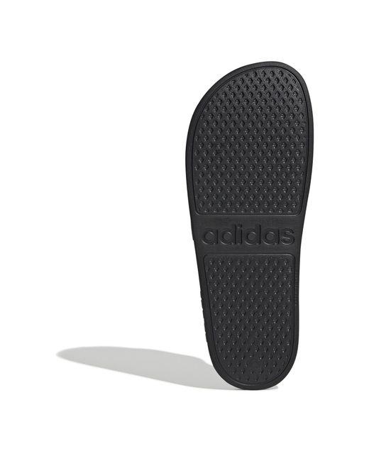 Adidas Black Adilette Aqua Slide