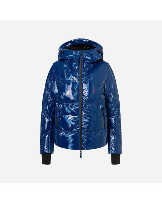 Jet Set Blue Rosalia Weather Resistant Tailored Fit Ski Jacket