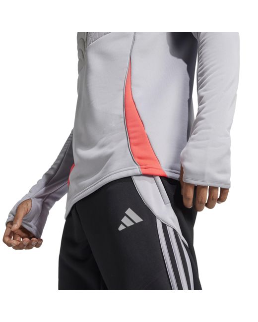 Adidas Gray Tiro 24 Winterized Top for men