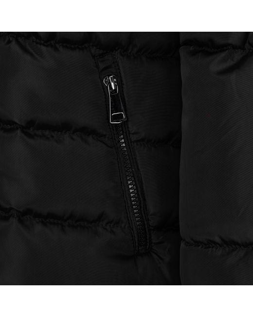 I Saw It First Black Isif Detachable Hood Sherpa Lined Knee Length Parka