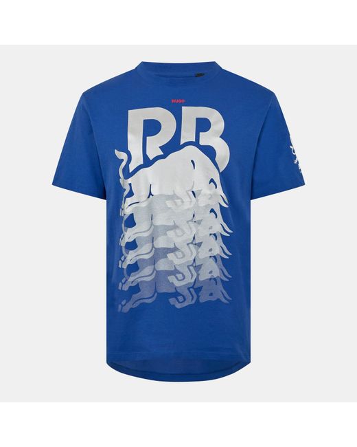 HUGO Blue X Racing Bulls Regular Fit T-Shirt for men