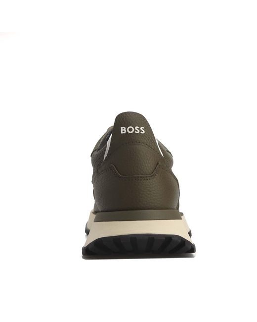 Boss Brown Jonah Run Trainers for men