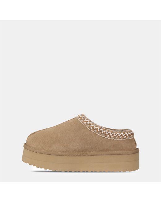 Jack Wills Brown Platform Slip-On Snug