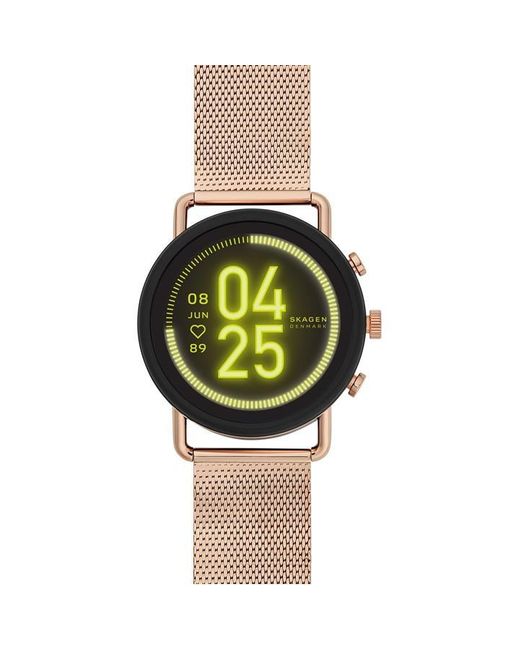 Skagen Green Stainless Steel Digital Quartz Wear Os Watch
