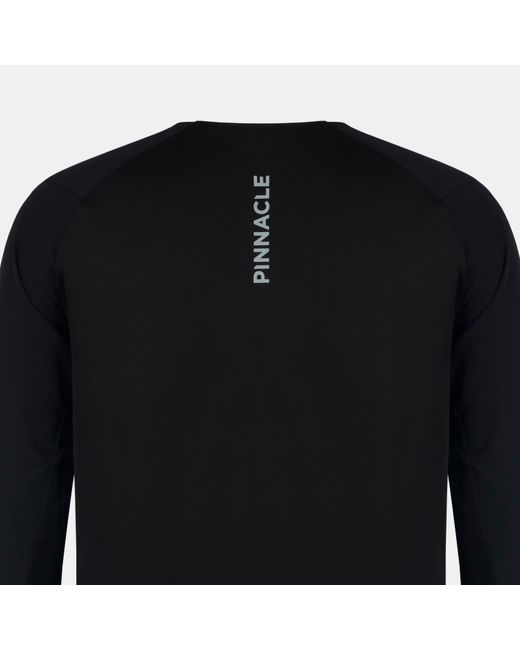 Pinnacle Black Long Sleeve Mtb Jersey for men