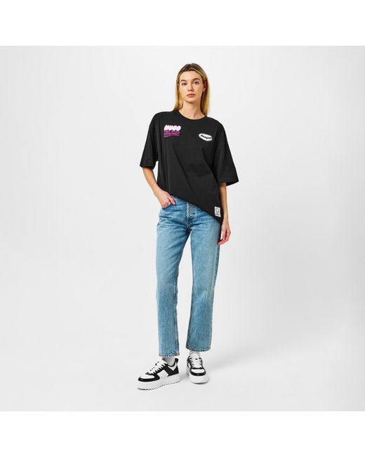 HUGO Blue Lyssa_tenn_fly Sneaker
