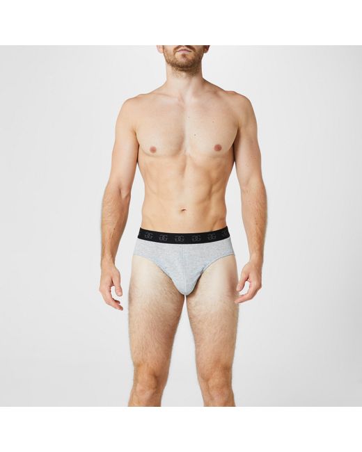 GIORGIO Black Essential 5-Pack Briefs for men