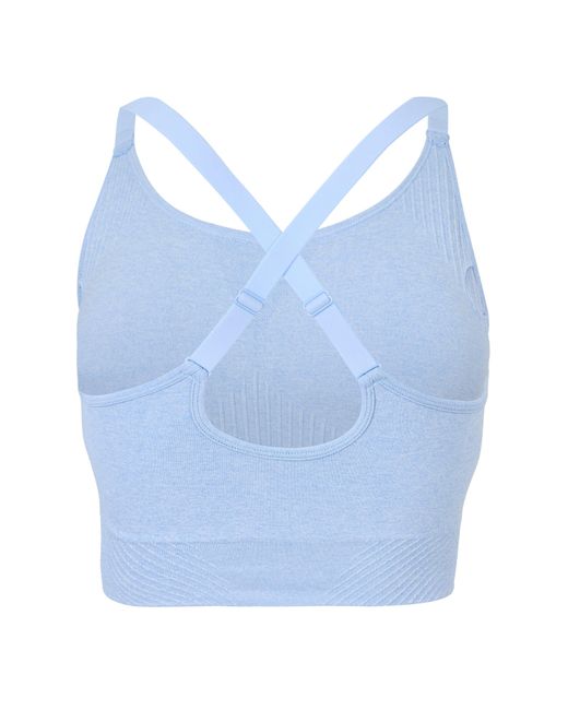 Usa Pro Blue Up Seamless Adjustable Sports Bra