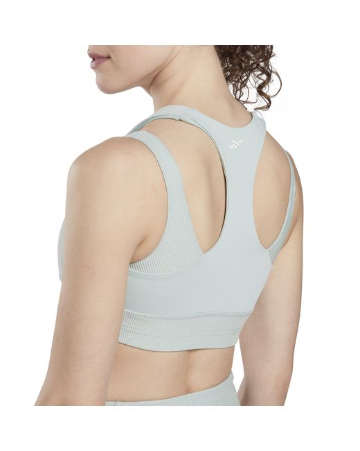 Reebok Blue S Layered Bra