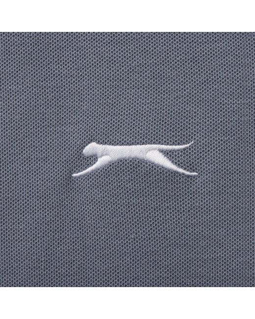 Slazenger 1881 Gray Tipped Polo Shirt for men