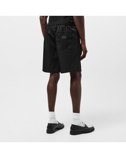 AMI Black Alexandre Mattiussi Tailored Fit Chino Shorts for men