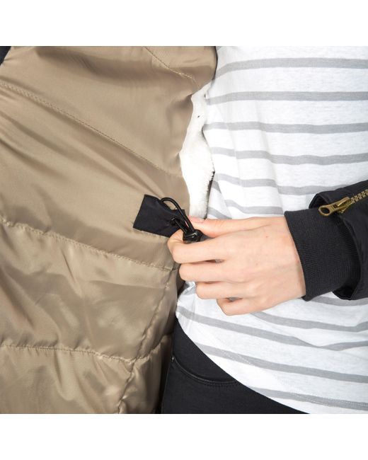 Trespass Black Eternally Waterproof Breathable Jacket