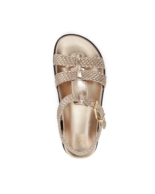 Dune Natural Looking Flat Sandal