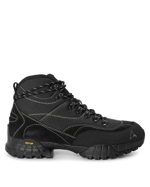 Roa Black Andreas Raw Waterproof Hiking Boots for men