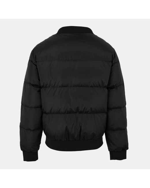 DSquared² Black Insulated Puffer Bomber Jacket for men