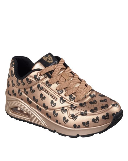 Skechers Brown Casual Low-Top Trainers