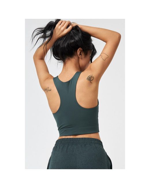 GIRLFRIEND COLLECTIVE Green Dylan Non Wired Medium Impact Sports Bra