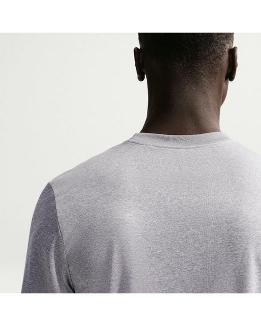 Nike Gray Legend Long Sleeve T-Shirt for men
