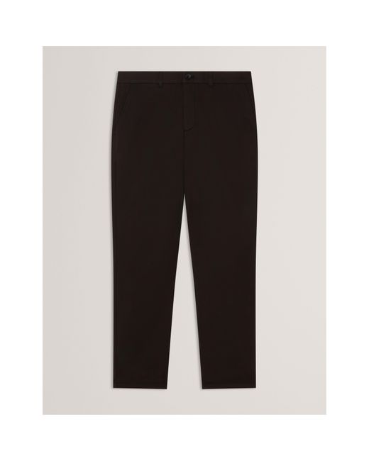 Ted Baker Black Slim Fit Chinos for men