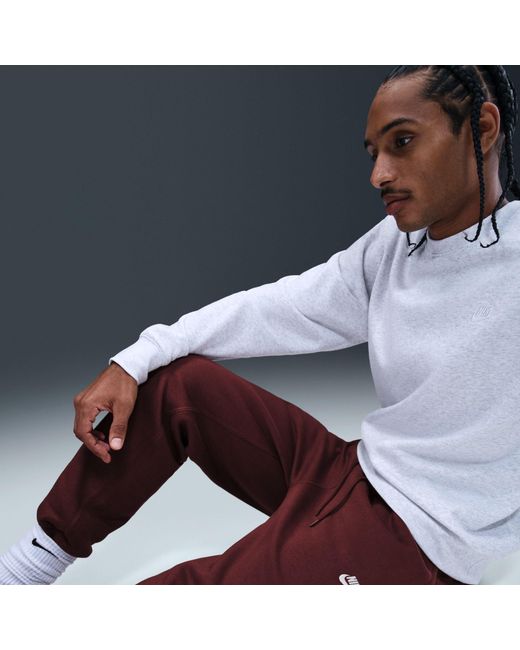 Nike Red Sportswear Club Fleece Jogging Pants for men