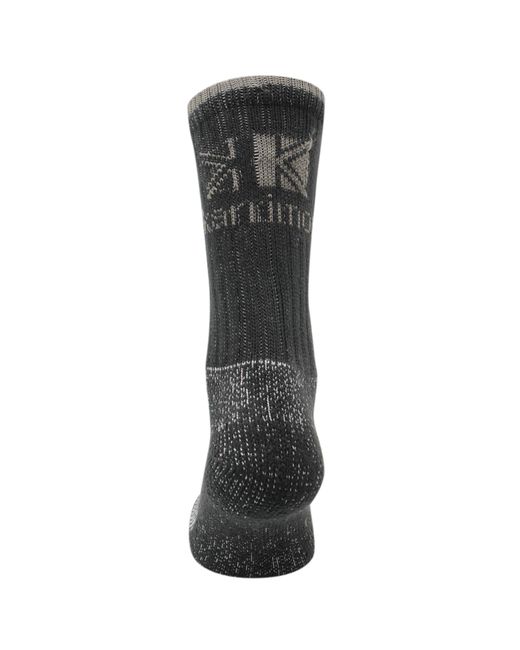 Karrimor Black Heavyweight Boot Sock 3 Pack for men