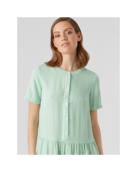 Vero Moda Gray Bumpy Shift Dress