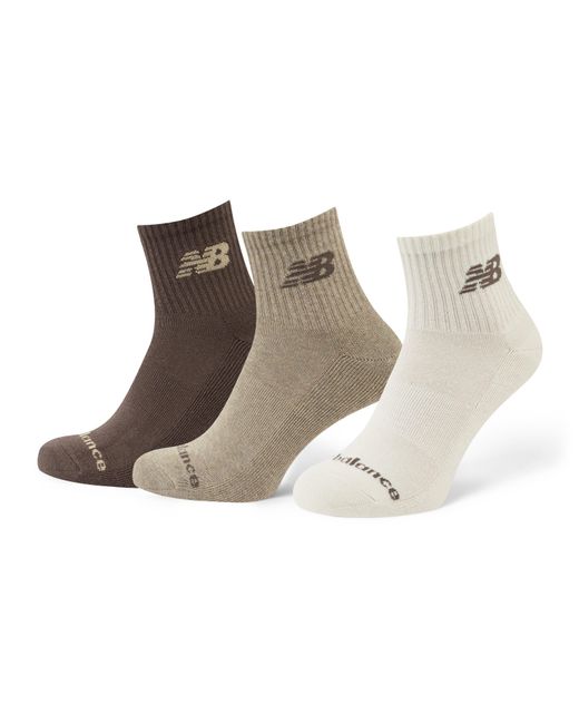 New Balance Natural Everyday Ankle Socks 3-Pack Adults