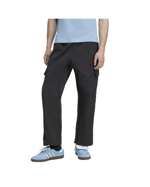 Adidas Originals Blue Double Knee Cotton Jeans for men