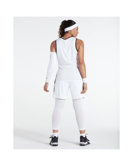 Nike White Performance Basketball Jersey