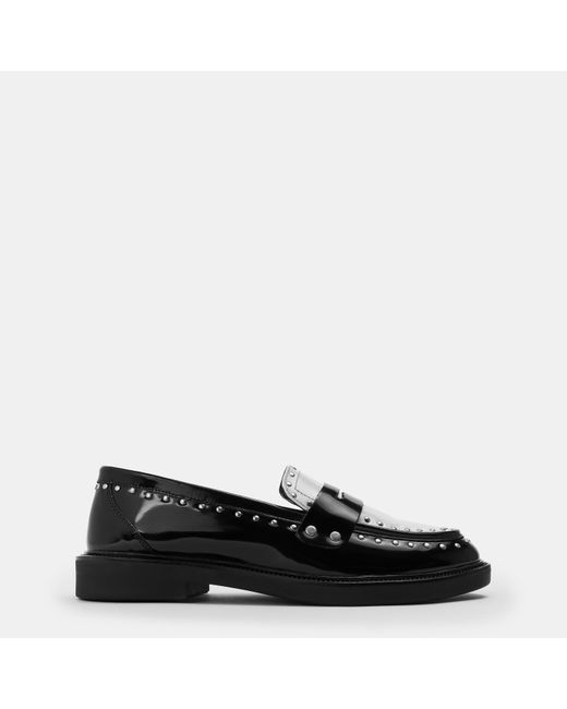 Steve Madden Black Harloe Flat Mules