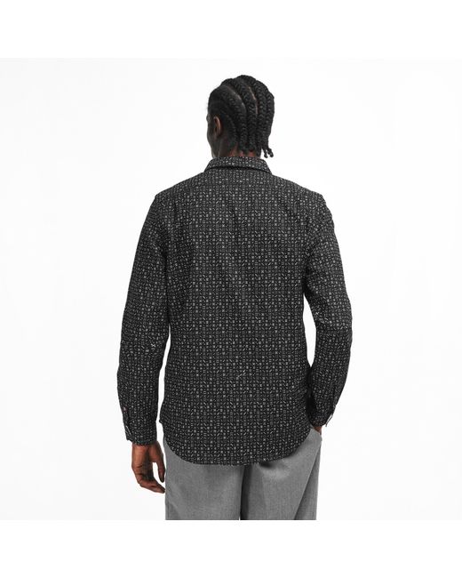 Paul Smith Blue Ps Dice Ls Shirt Sn61 for men