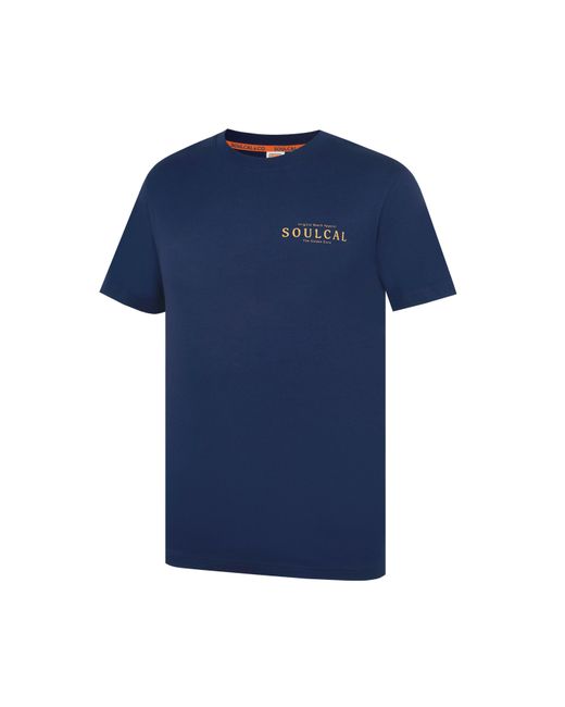 SoulCal & Co California Blue Graphic Print T-Shirt for men