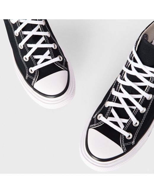 Converse Blue Canvas High-Top Trainers